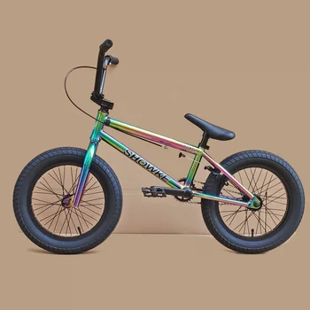 カスタマイズ 16インチ カラースチール BMXフレーム レインボーカラー