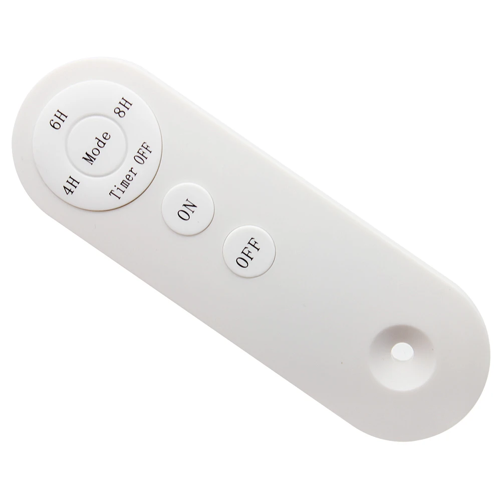 White Color 7 Keys Remote Control for Treadmill IR 433MHZ 2.4G Version Support Customize