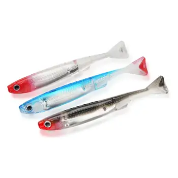 Cheery New Lure Hard Bait Bionic Ocean Boat & Beach Fishing Carp Trout ABS Material Roll T-Tail Long Cast – Hard Lure – view 4