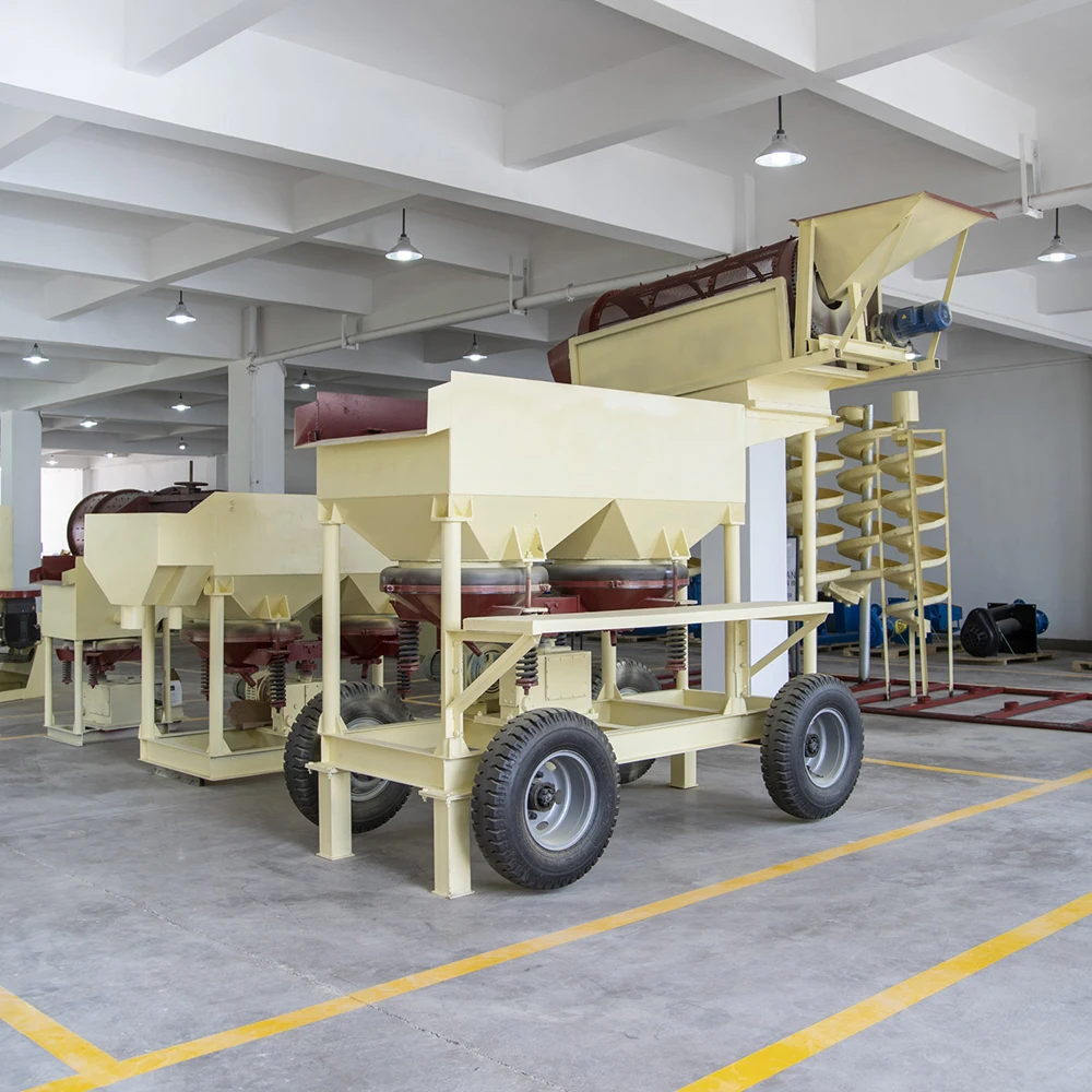 Gemstone Washing Machinery Gravity Concentration Device Jig Separator Machine 1-20tph Jigging Mining Machine Price