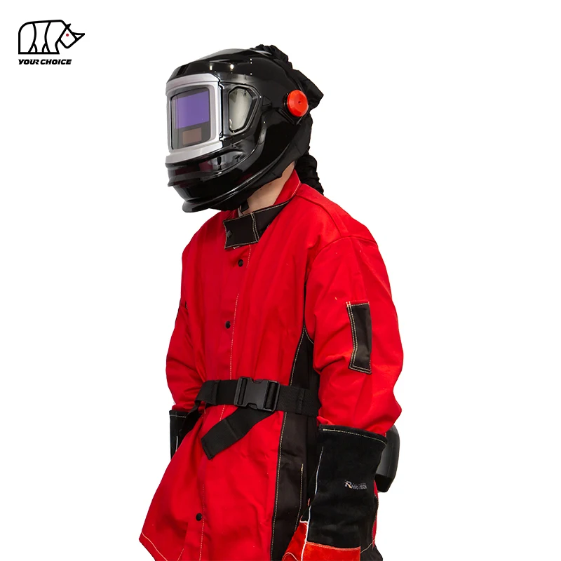 INWELT 2023 Custom Air Filter Electronic Solar Automatic Air Purifying Ventilated Respirator Welding Helmet Auto Darkening