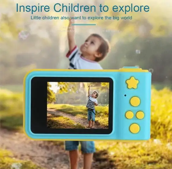 Kids Camera Digital Educational Toys for Children Baby Gifts Birthday Gift 1080P Camera