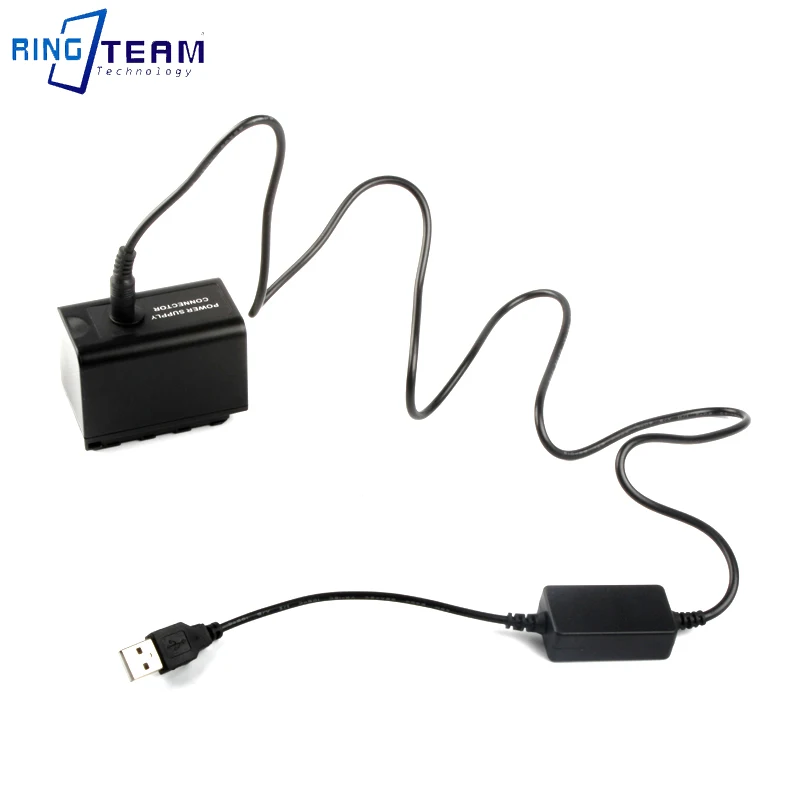 USB Boost Cable To VW-VBD58 VW-VBD98 Dummy Battery Top Outlet Hole for UX180 MDH2/3 DVX200 UX90 PV100 PX298 Cameras supplier