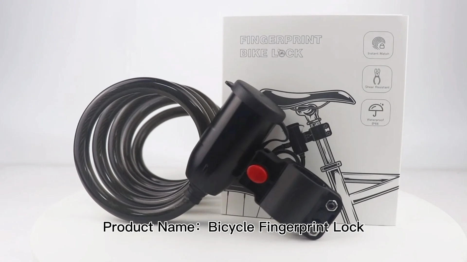 electronic bicycle lock