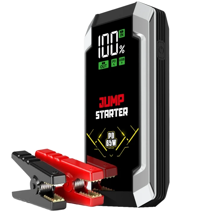 2025 New Multi-Function Car Jump Starter 26800mAh Power Bank with LED lighting Model: A5