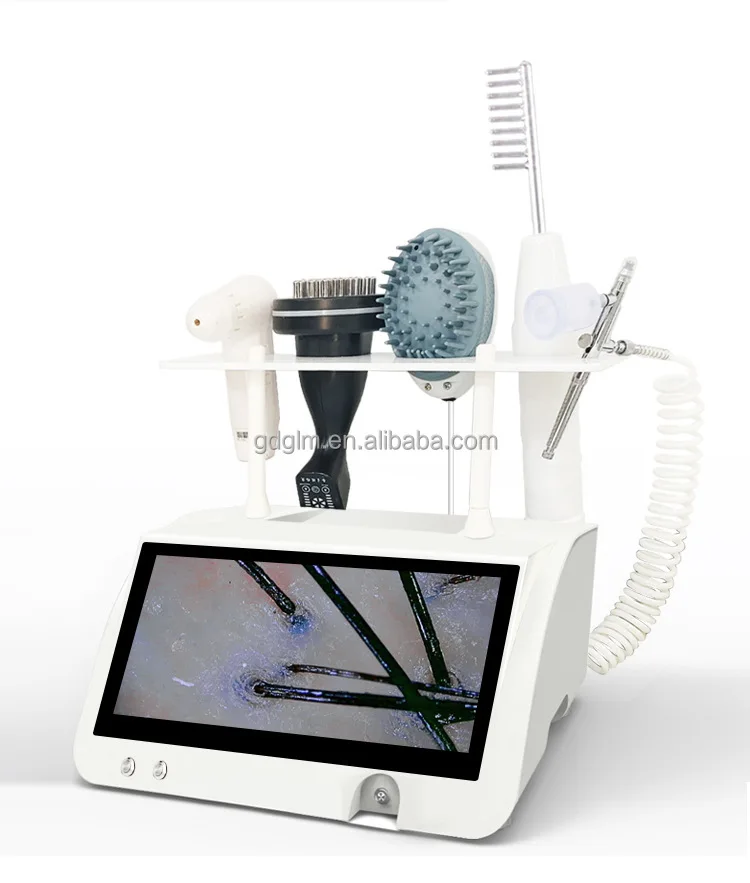 Multifunctional 5 in 1 Scalp Analyzer Beauty Salon Home Use Hair Care Machine
