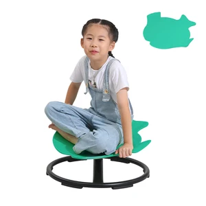 Autism Kids Swivel Chair Kids Sensory Chair Spins Sit and Spin Toy Autistic Child Swivel Chairs Training Body Coordination