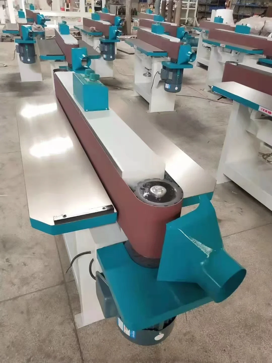 MM2617 Edge Side Belt Horizontal Sanding Machine Easy Operate Wood Floor Sander Retail Construction Farm Furniture Factory Used