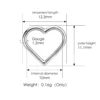 Silver - 1.2* 10mm