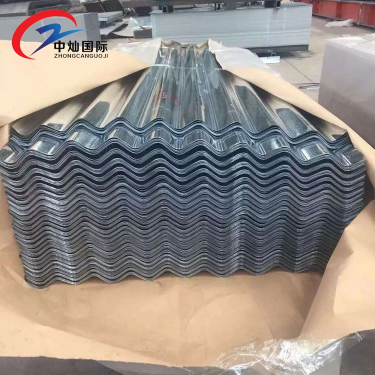 Zinc Colored Cheap Metal Galvanized Corrugated Iron Steel / Gi Steel Roofing Sheet Prices Uganda