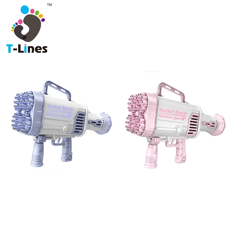 
 Игрушки 2021 Gatling, пузырьковый пистолет, конструкция Ракеты, водяная машина, летняя игрушка, уличная игрушка для детей  