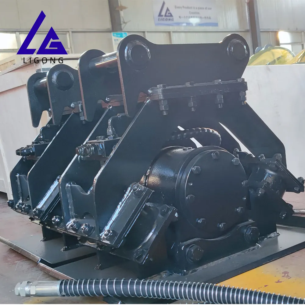 Excavator Mounted Plate Compactor for 26 to 30 Ton Machines Ensures Uniform Compacting