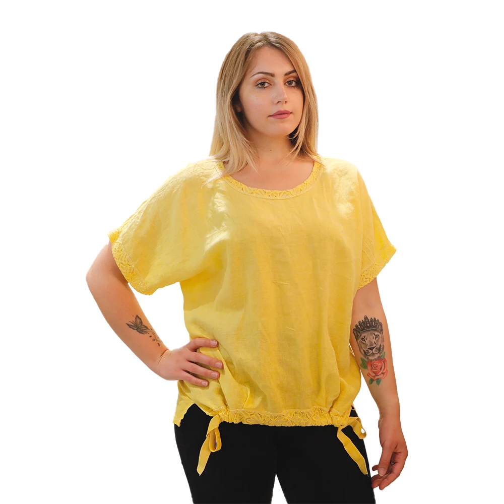 blusas de gasa para mujer