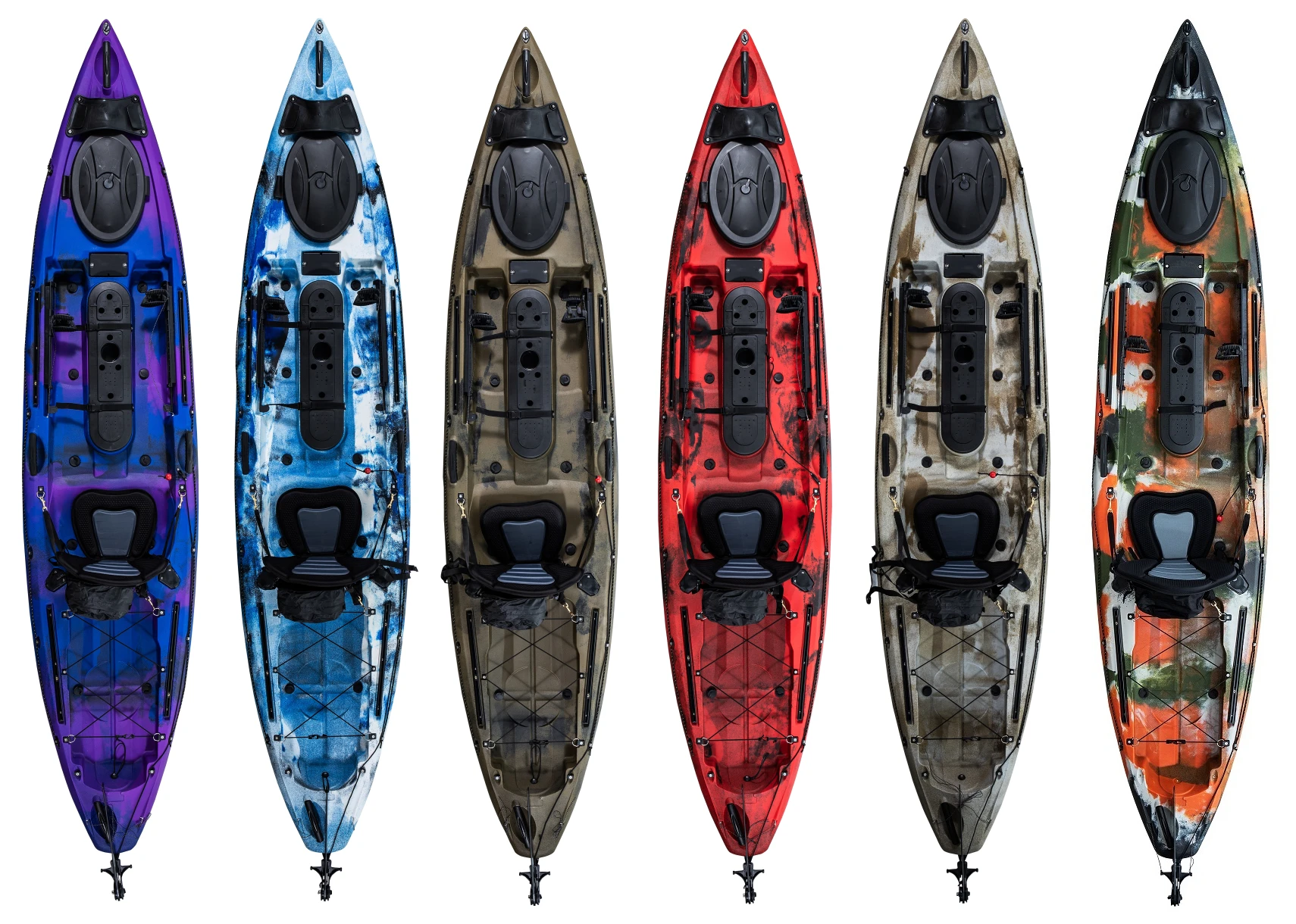 Pro Angler Kayak Single Plastic Kayak 2021 Plastic Paddle 11ft Buy