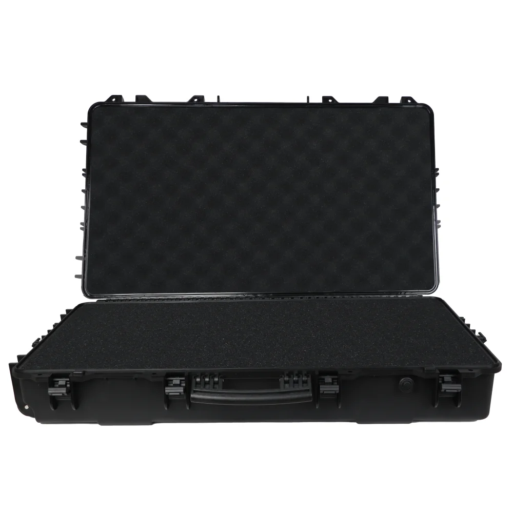 40 Inch Long Gun case with Wheels and  Insets