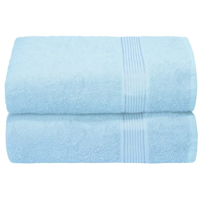 Hot sale Bathroom organic cotton hotel hand multi color towels bath skin friendly highly absorbent soft towel sets