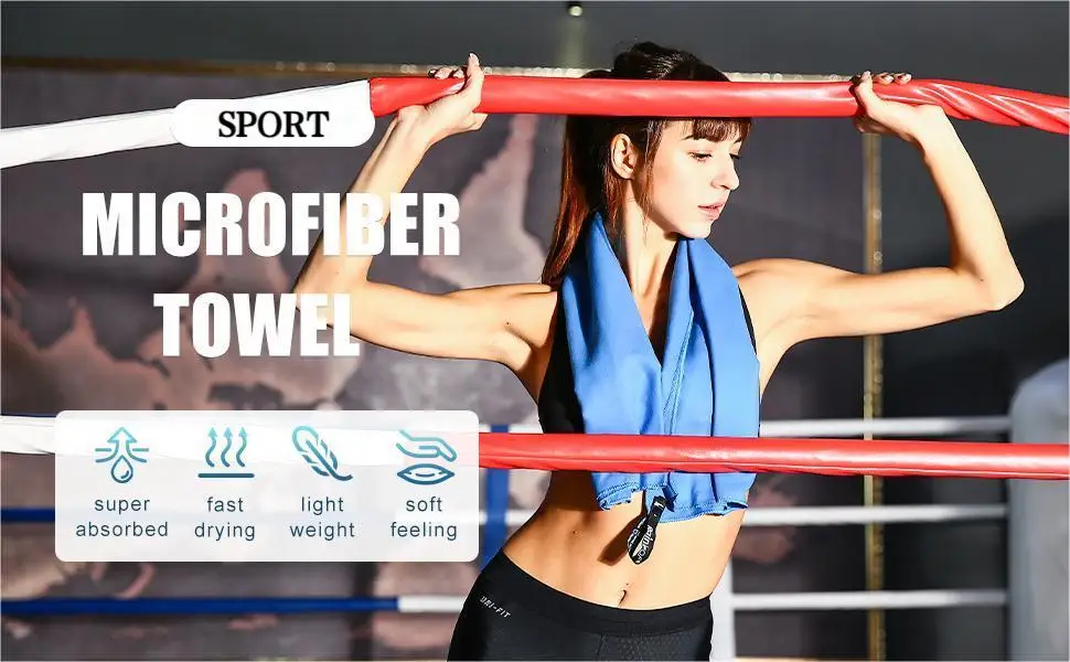 Super Absorbent Fast Drying Ultra Soft Swimming Hiking Microfiber