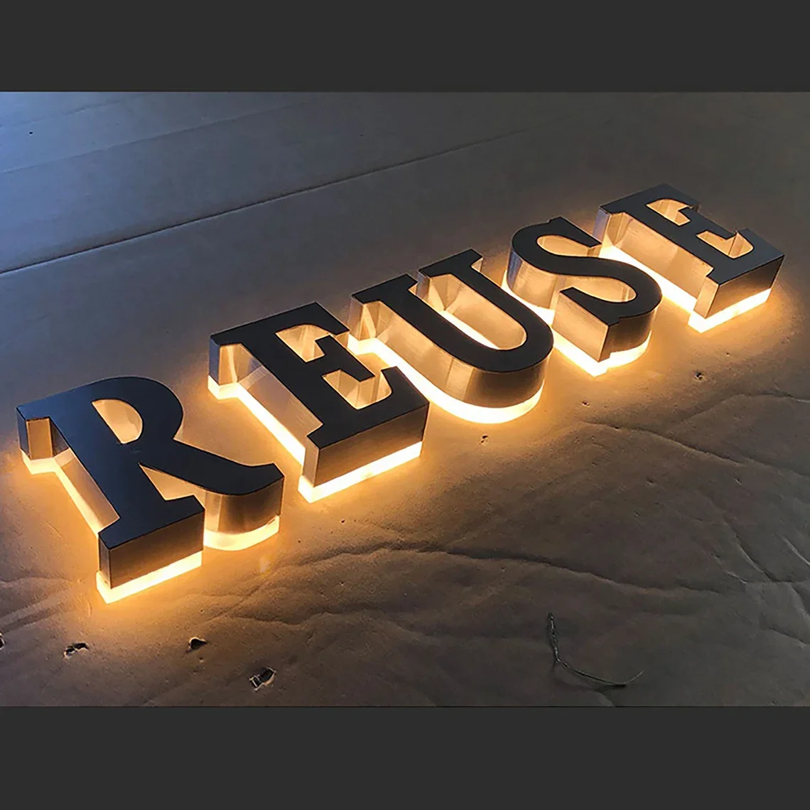product customizable 3ft 4ft large led backlit letters acrylic letters wedding decor lights custom electronic signs for advertisement-17