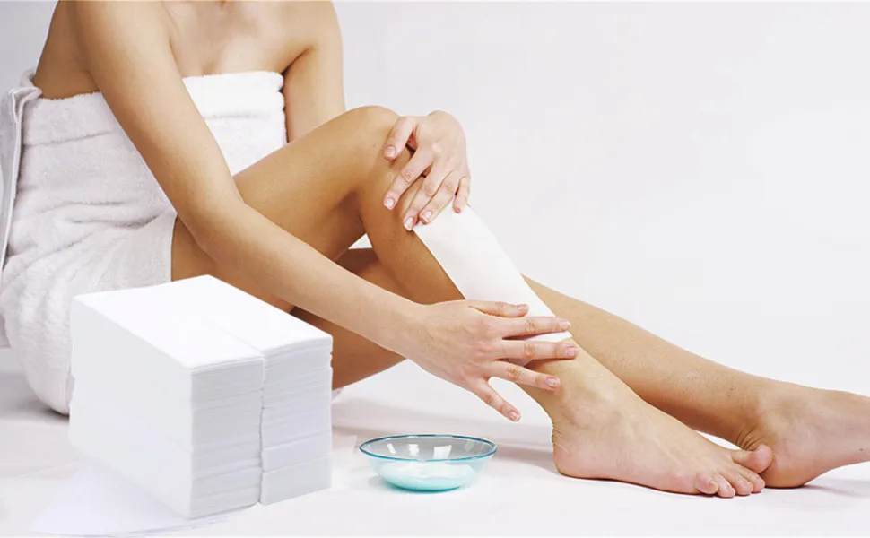 Wholesale Moustache Waxing Strip Paper Wax Strips Hair Removal Oem