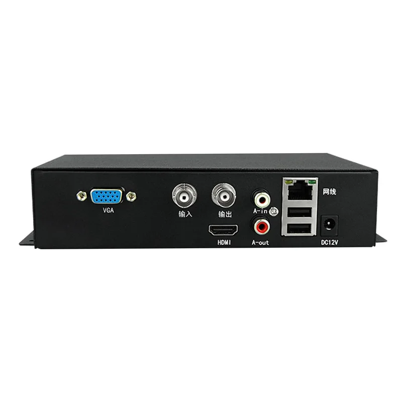 1 Channel RCA Audio BNC Analog Video to RJ45 Ethernet Converter Encoder Support AHD CVI TVI CVBS Camera HDMI VGA Output