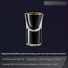 Vaso bala pequeño trazador dorado 15ml (288 PCS por caja)