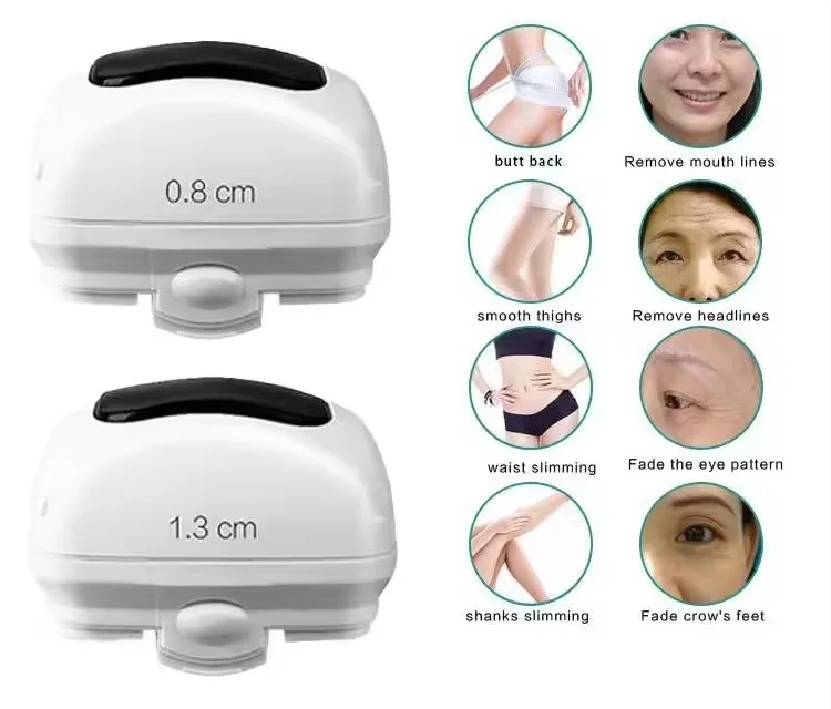 Shop professional Liposonix HIFU replacement cartridges with 5 depth options (0.6 cm / 0.8 cm / 1.0 cm / 1.3 cm / 1.6 cm). Designed for precise fat reduction and body contouring. Fast shipping worldwide. liposonix hifu probes Liposonix HIFU Replacement Cartridges