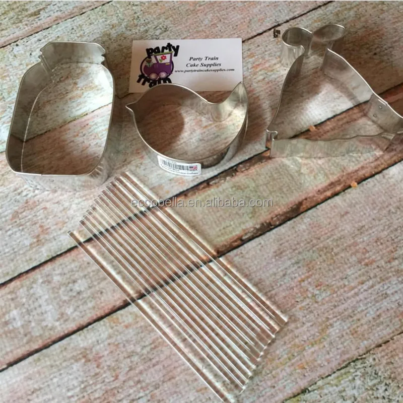 Clear Acrylic Sticks Lollipop Sticks For Party Decorations Party