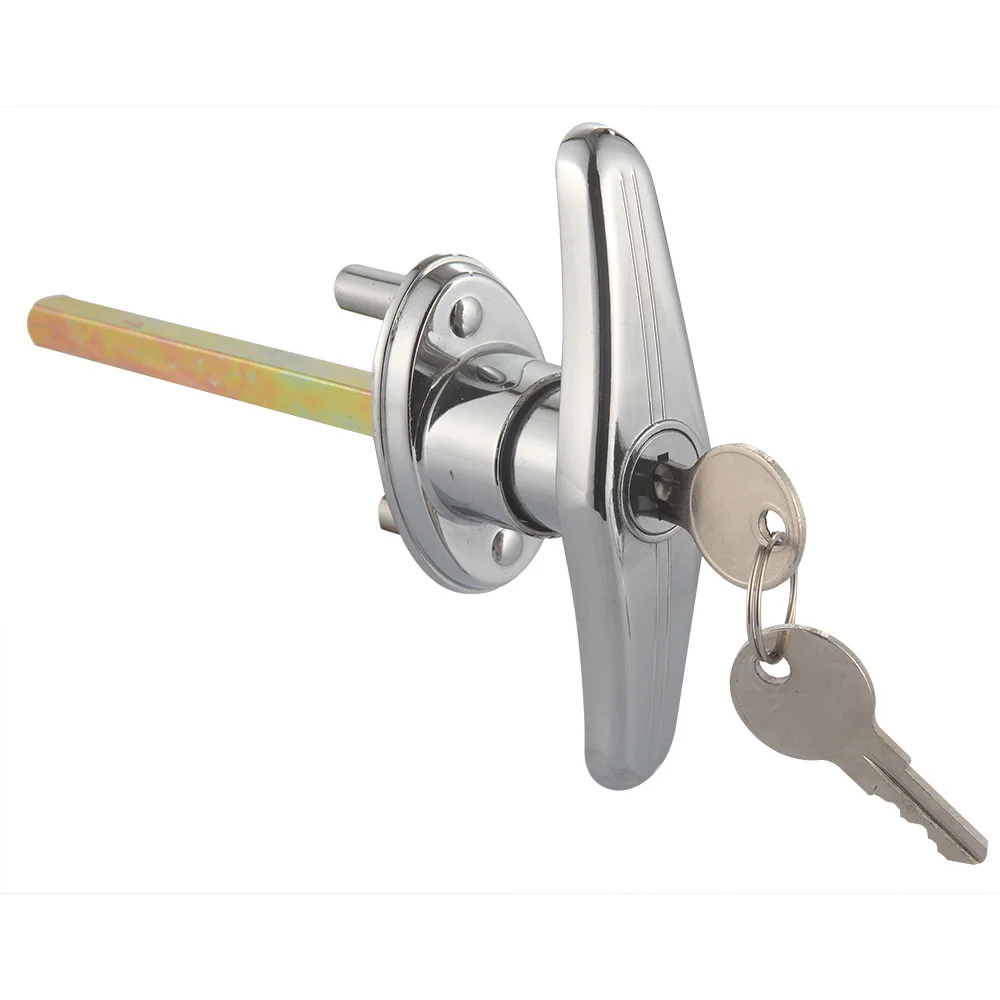Modern T-handle Lock Zinc Alloy Lock for Truck Garage Caravan Rv Door Handle Lock