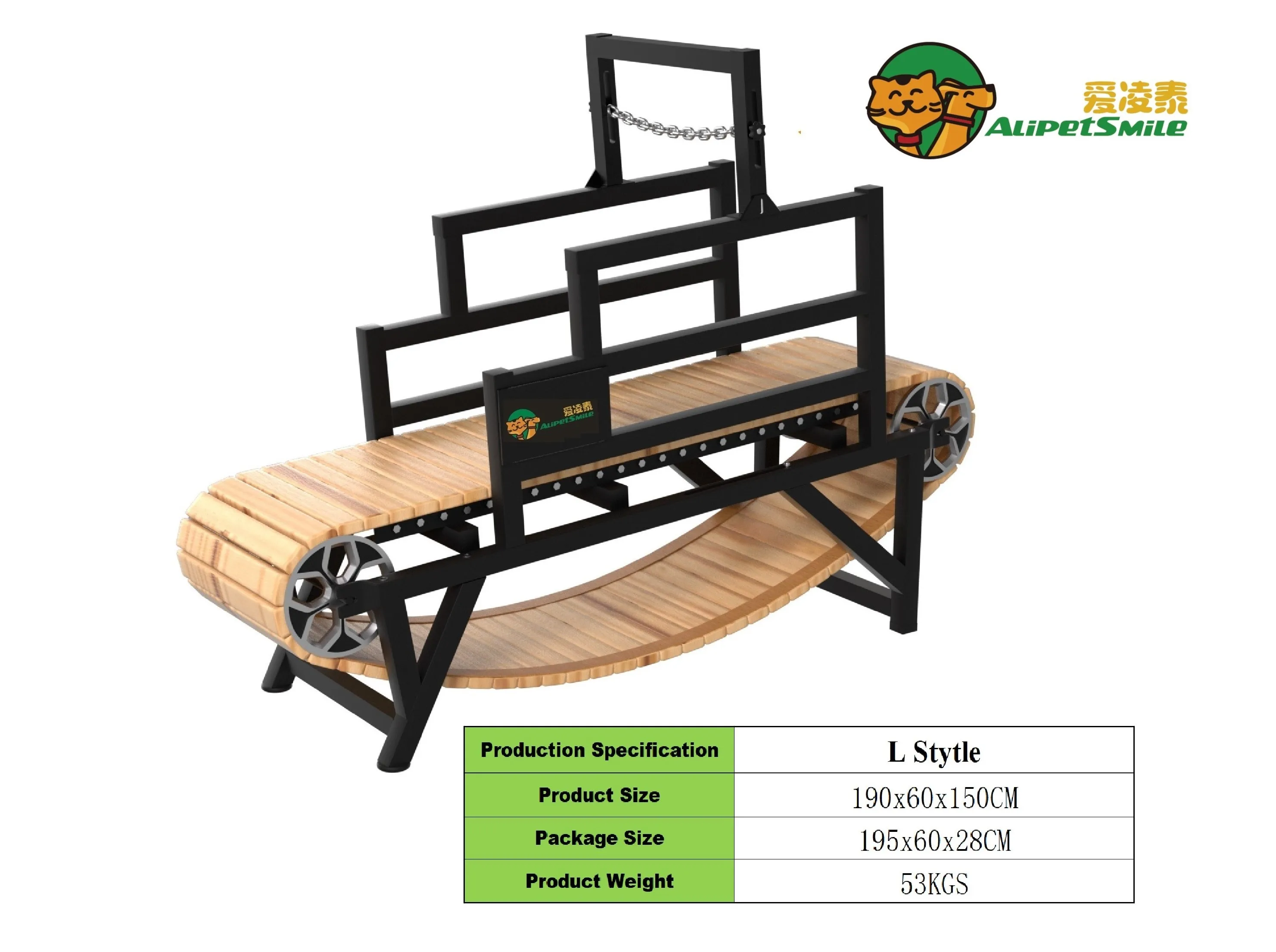 Customized Pet Fitness Solution Advanced Dog Treadmill Extra Large Manual Machine