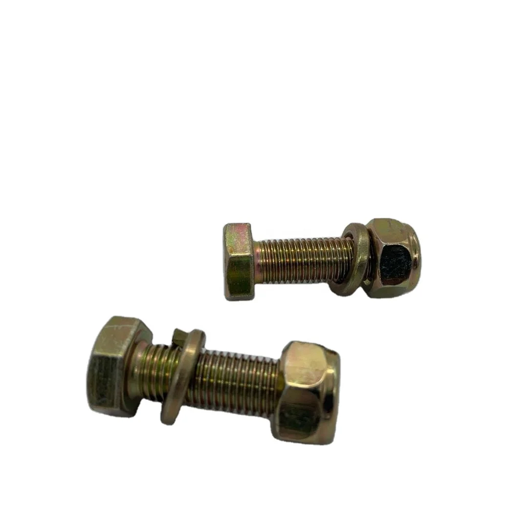 高强度螺栓紧固件镀锌HDG DIN931/933六角螺栓和螺母BSW UNC