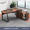 1.4 european black oak single table 100 cabinet
