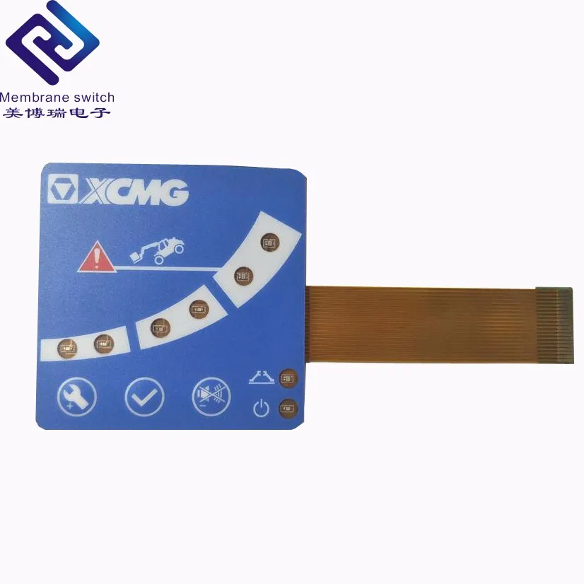 Customized LGF Backlight Membrane Switches graphic overlay
