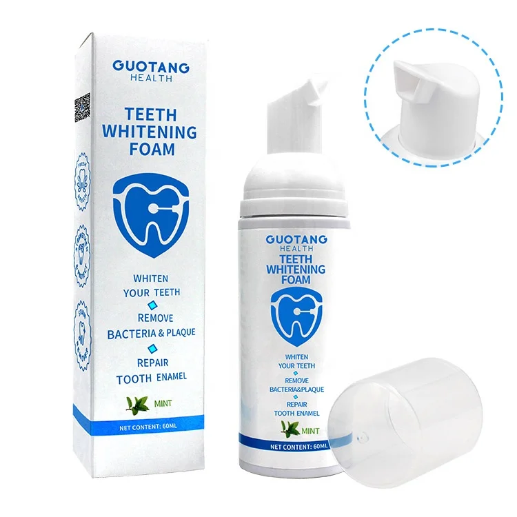 mousse foam teeth whitening