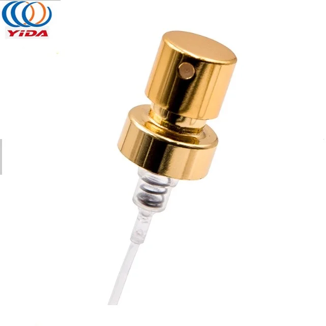 
Алюминиевый парфюмерный насос на заказ, насос для тонкого запотевания, пластиковый сопло, алюминиевый насос 