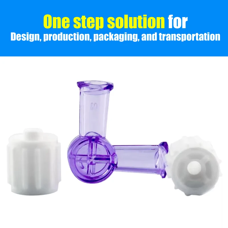 Unimaster Medical Consumables Luer Lock Connector Plastic High Sensitivity Coupler Transfer Syringe Connector