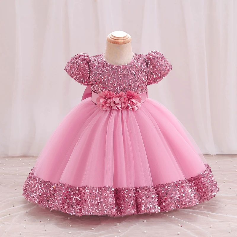 Flower Girl Party Frock Design Girl Q153 Kids Dress Summer Frock