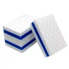 Blanc avec bleu