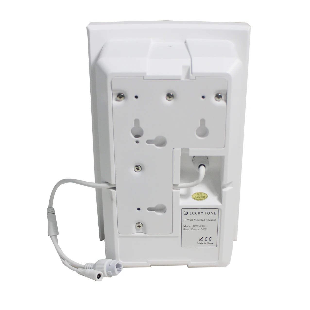 IP PA System SIP Network  4 Inch 15W POE Wall Mount Cabinet Speaker Active Loudspeaker