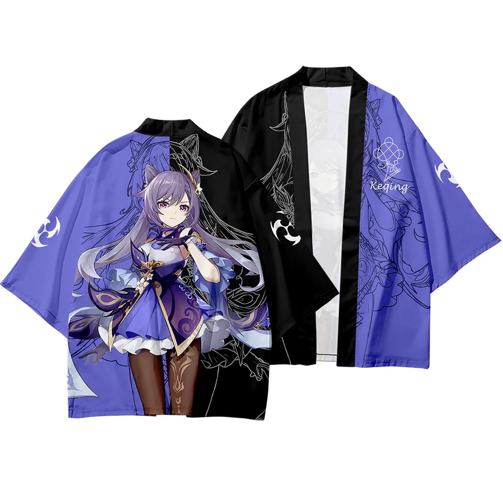 20 Styles Genshin Impact Cosplay 3d Digital Print Shirt Coat Anime Kimono  Haori Yukata Summer Cosplay Costume - Buy Ropa De Anime,Anime Haori,Haori  Coat Product on 