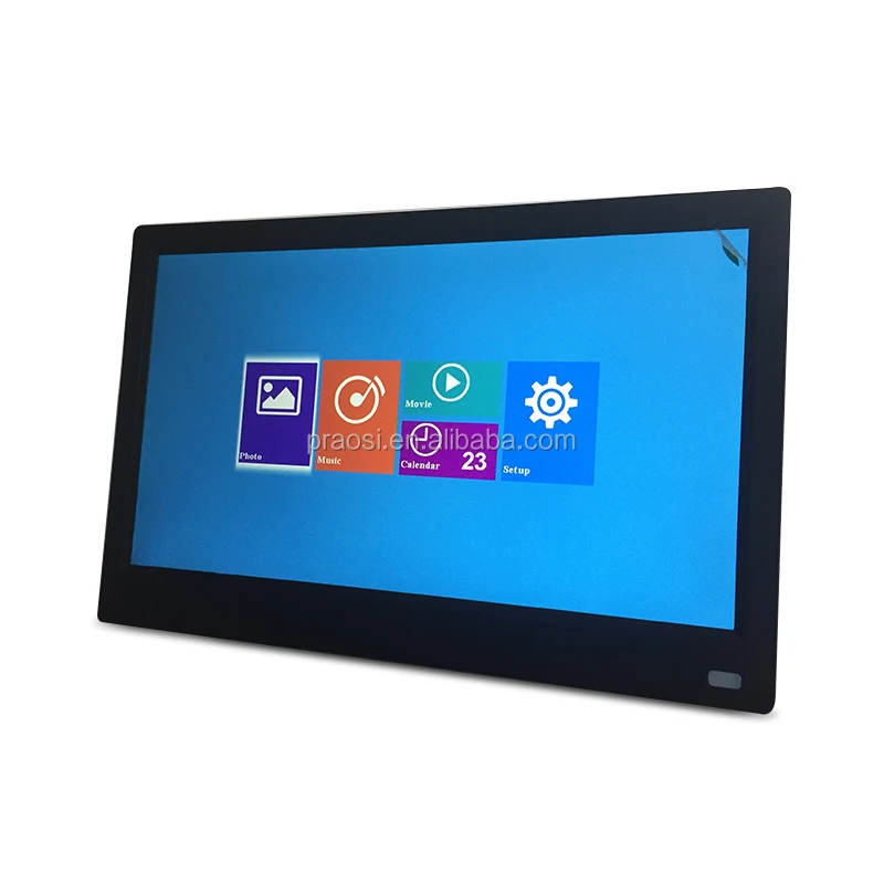 High Quality Battery Operated Ips Screen Electronic Picture Frame 11 Inch With Movement Sensor