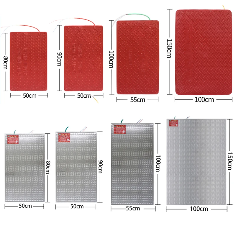 Pig Heating Pads Carbon Fiber Piglet Heating Slats Electric 220v Pig Farm Hog Heating Stainless