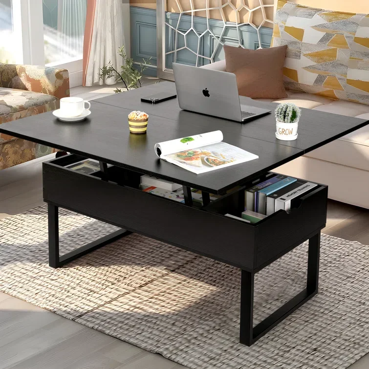 Lift Top Coffee Table Featuring With High Quality Engineered Wood and ...