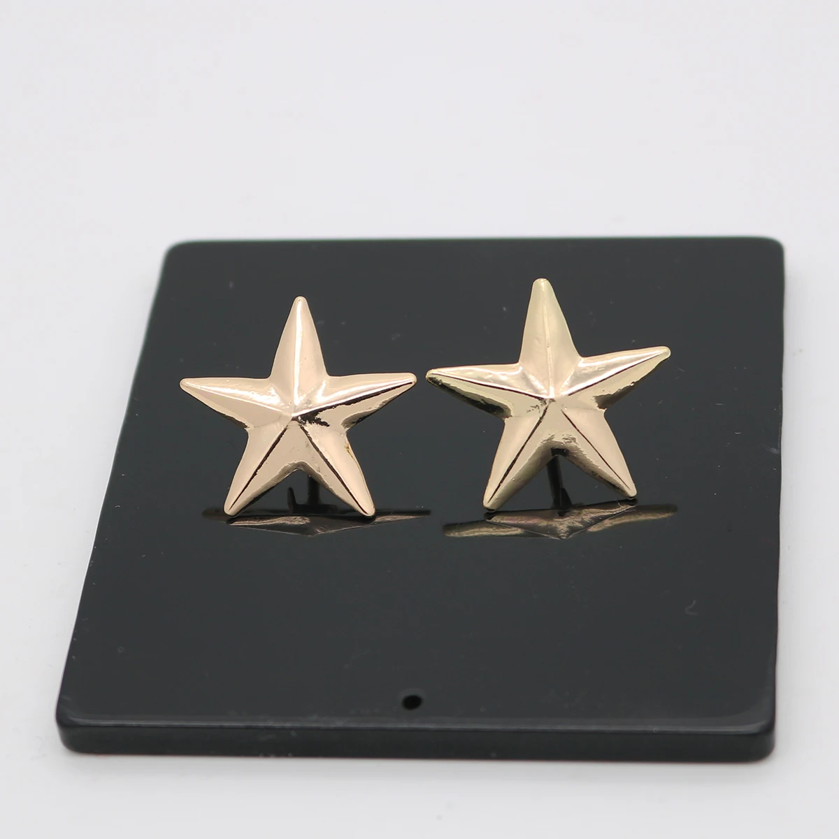 Metal Star Pin Chinese Style Rank Level Badge Fashion Brooch Lapel