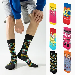 Long Men and Women Couple tide Socks Tall Socks Cartoon Mid-calf tide Ins Socks Manufacturers Wholesale