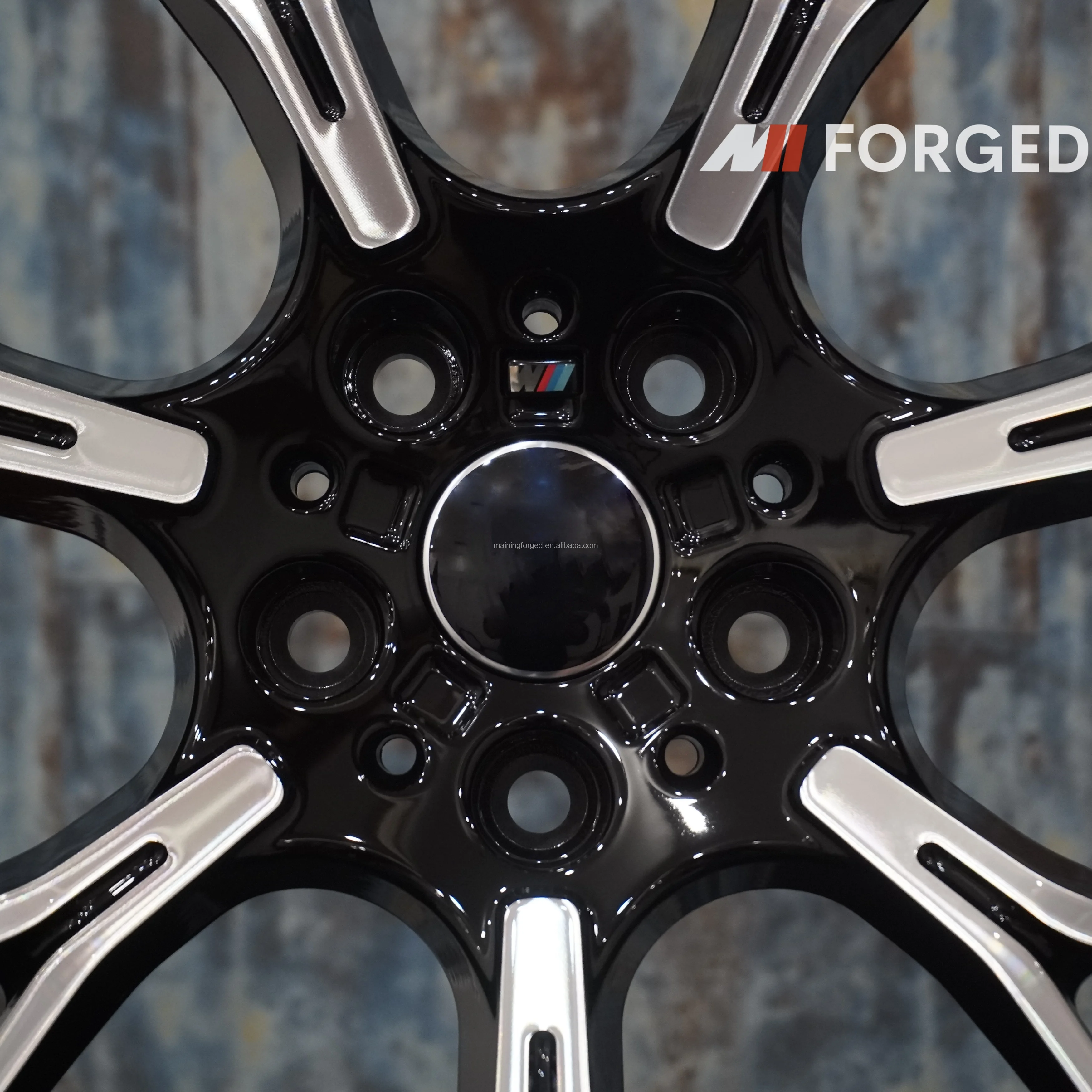 MN Forged 789M OEM Style Silver Finish Alloy Wheels for BMW