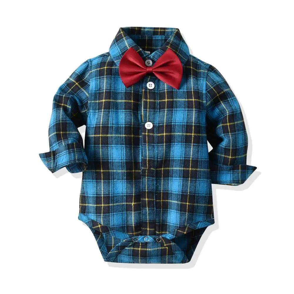 Gentleman Bow Tie Plaid Long Sleeve Ropa De Bebe Al Por Mayor Buy Long Sleeve Ropa De Bebe Al Por Mayor Tie Plaid Long Sleeve Ropa De Bebe Al Por Mayor Gentleman Bow