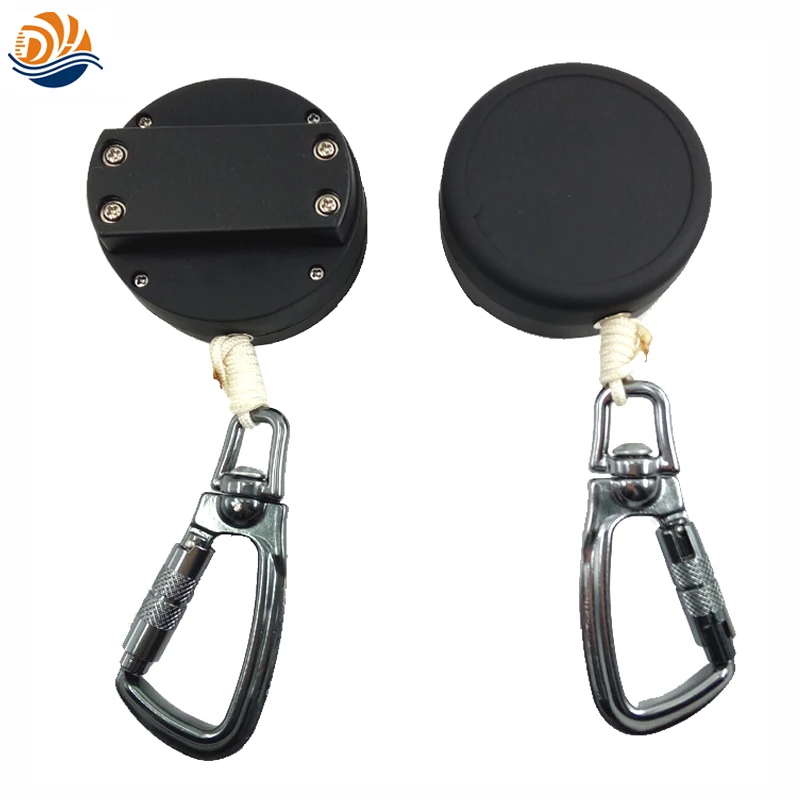 Customized Carabiner And Rope 1.2m Fall Arrest Retractable Tool Lanyard ...