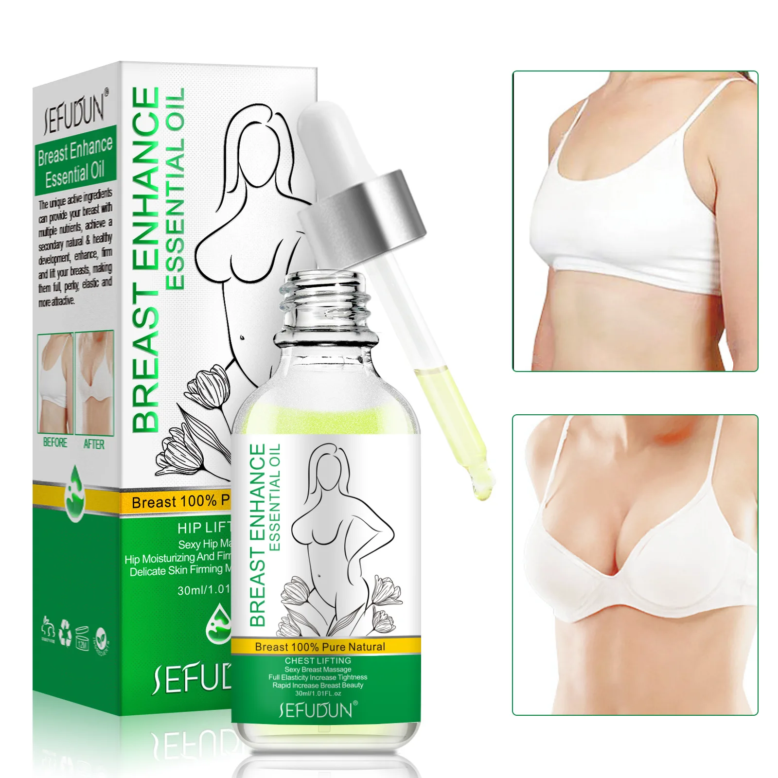 Hot Sale Breast Enhancement Essential Oil to plump and firm breasts 30ml  breast enhancement essential oil care| Alibaba.com