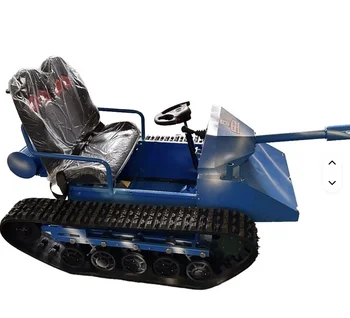 Customizable New Condition Electric All-Terrain Rubber Tracked Tank Vehicle Construction Machinery Parts for Beach Utility