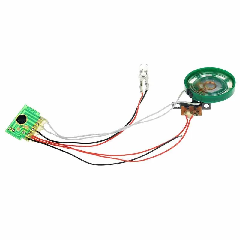 Prerecording And Recordable Music Greeting Card Sound Module/voice Ic